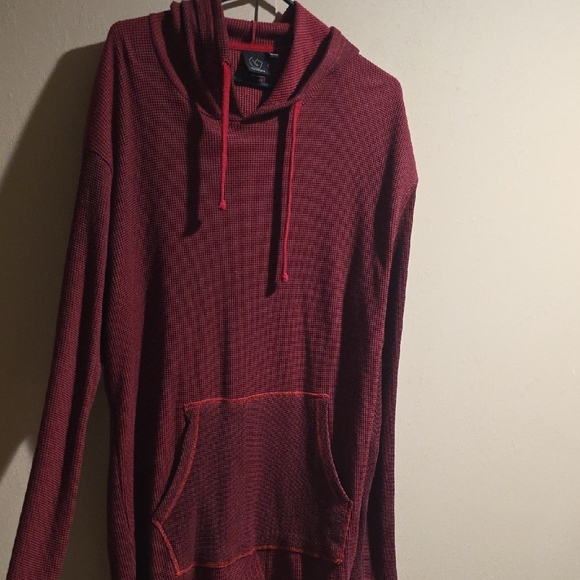 Burnside Red Hoodie - Picture 1 of 2